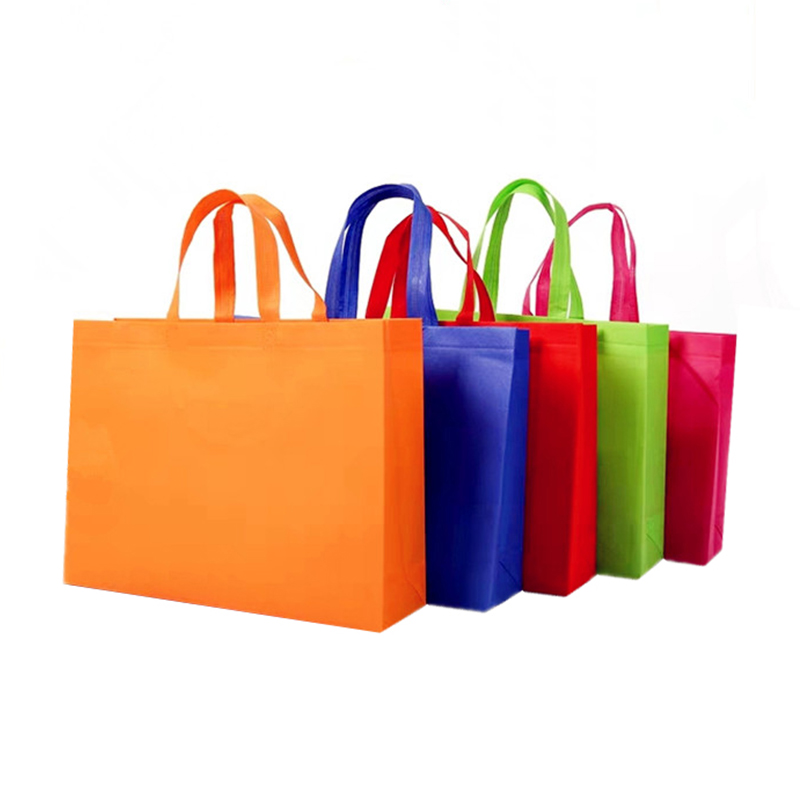 Icke-vävda påsar Återanvändbara miljövänliga icke-Woven lagringspåsar Promotional Shopping Bag